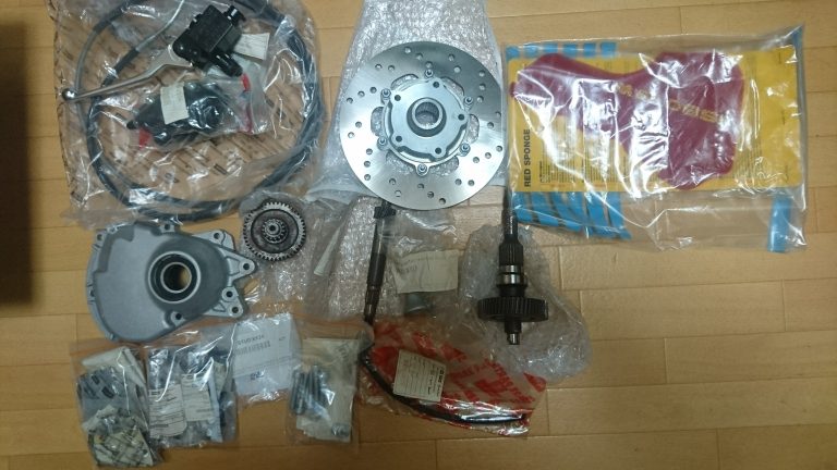 LX125 リア12インチ＆Disk化