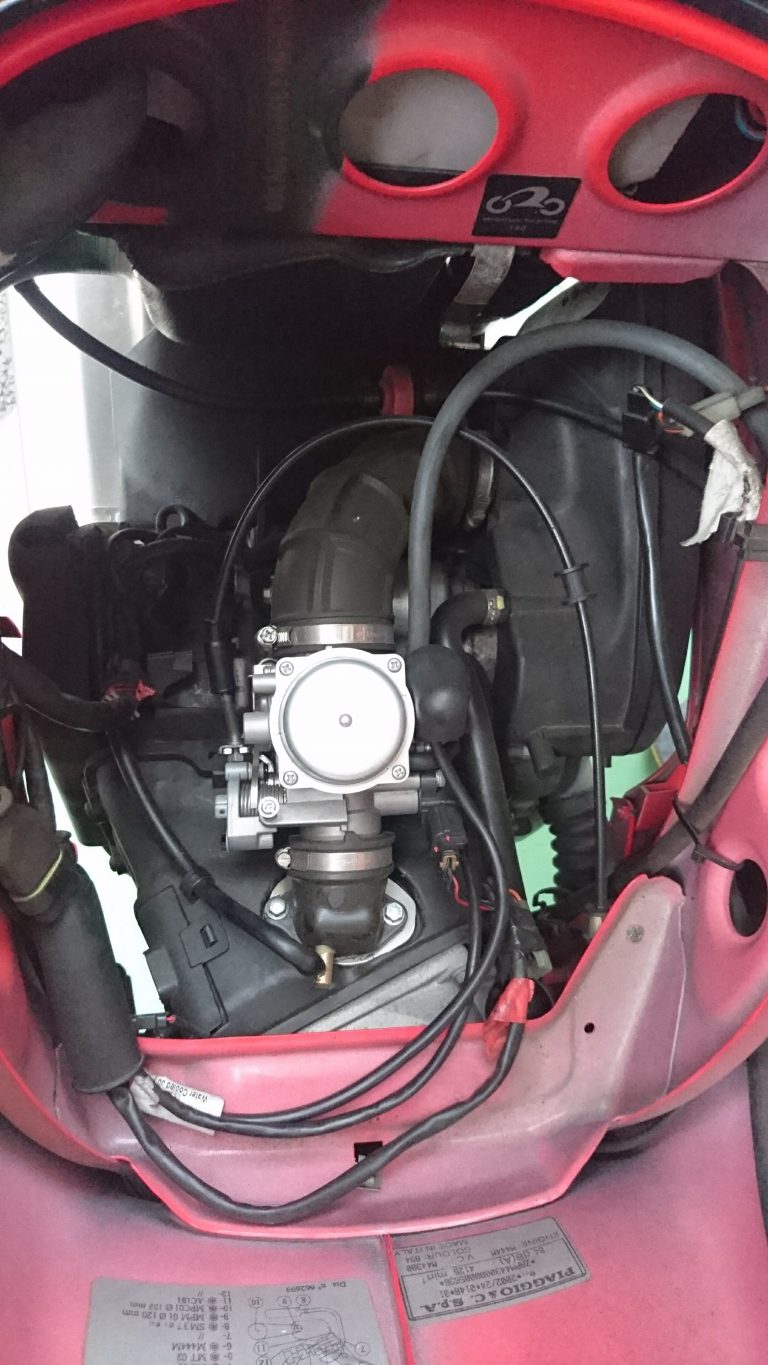 LX125 ホースのトラブル