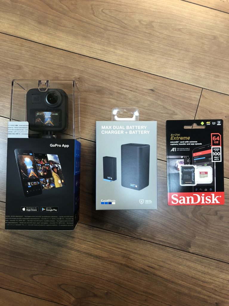 Gopro MAX こうたったでー